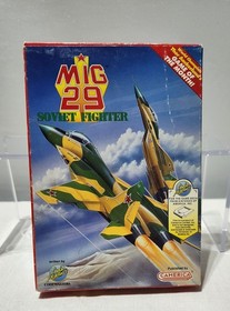 Mig 29 Soviet Fighter Nintendo NES Game Cartridge Complete Box And Manual.