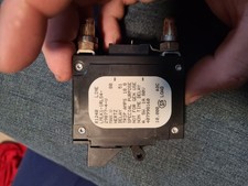 AIRPAX 1-Pole Bullet Circuit Breaker - Black LELK1-1REC4-30326-40 