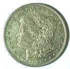 1881 O $1 Morgan Silver One Dollar US Coin AU New Orleans