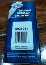 NEW Carquest Premium MQ6211 MASS AIR FLOW MAF SENSOR