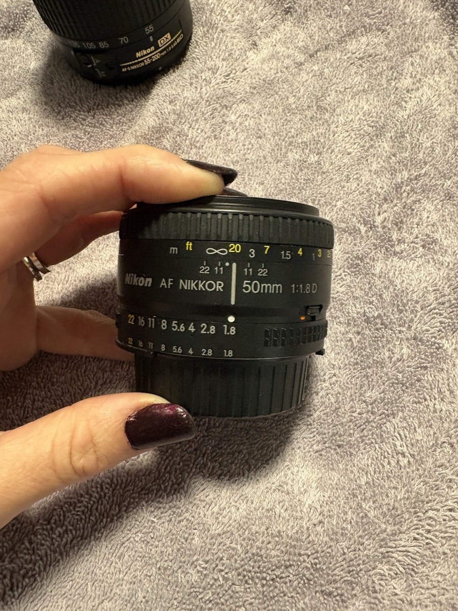 Nikon D3200 24.2 MP Digital SLR Camera with 18-55mm and 55-200mm