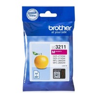 Brother Original LC-3211M Druckerpatrone Magenta 200 Seiten (LC3211M)