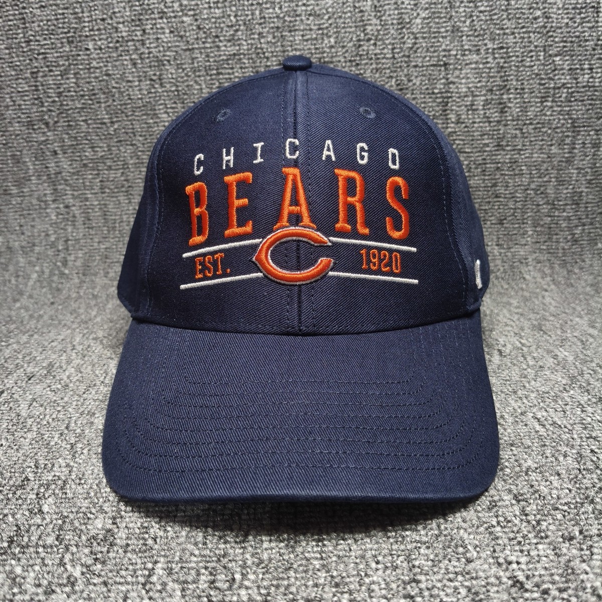 Chicago Bears '47 NFL Navy Blue Adjustable Strapback Hat Cap OSFA New