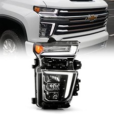 20-23 Chevy Silverado 2500HD 3500HD LED Headlight Right Passenger 84738619