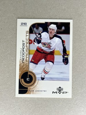 2002 Upper Deck MVP #200 Andrej Nedorost Columbus Blue Jackets | eBay