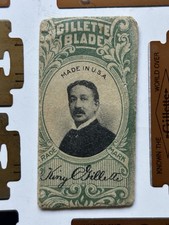 10 Vintage Gillette Double Edge Razor Blades