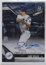2021 Bowman Platinum Top Prospects Blue Auto 53/150 Jake Vogel #TOP-27 Auto 4m3