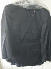 Jos A Bank-Navy-2Piece-Wool Suit/56R 51W