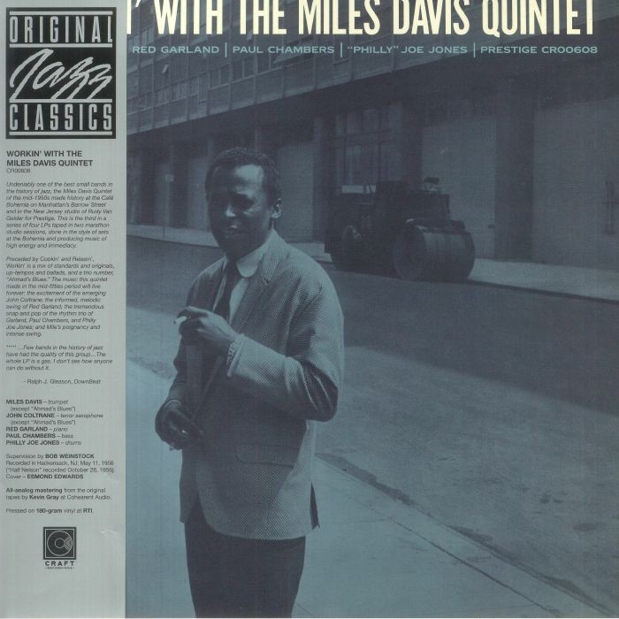MILES DAVIS QUINTET, The - Workin' With The Miles Davis Quintet - Vinyl (LP)