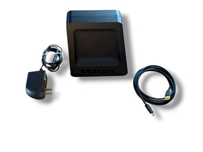500GB External Hard Drive Maxtor OneTouch 4 Black USB 2.0 for PC & Mac portable