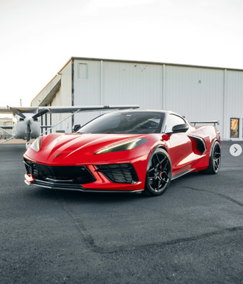 ROHANA RFX11 GLOSS BLACK WHEELS RIMS FOR CORVETTE C8 Z51 STINGRAY 19X8.5 & 20X12