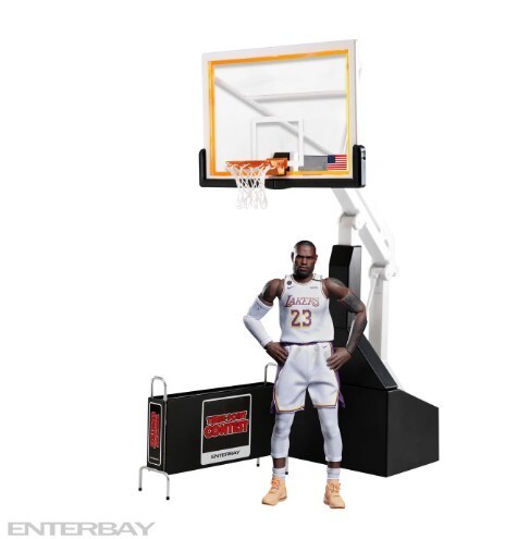 スポーツ enterbay 1/9SCALE BASKETBALL HOOP&RACK NBA - Basketball Hoop & Rack 1/9th Scale Enterbay Accessory