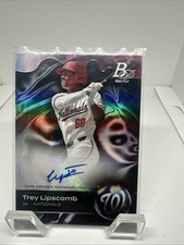 2023 Bowman Platinum Top Prospects Auto Trey Lipscomb #TOP-39 Auto Card PWE