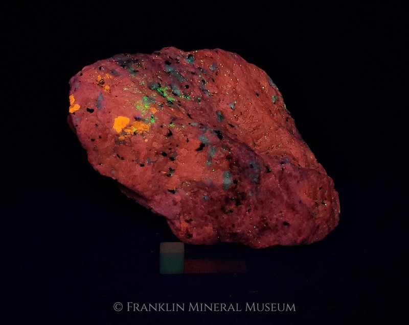 Barite, wollastonite, calcite - Franklin, NJ