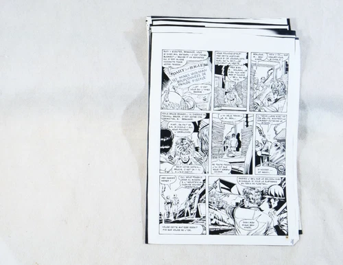 Hulk, Arédit - 17 original assembly sheets