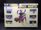 VTG 9 in 1 Outer Space Mantis Transforming Robot Action Figure Toy House 1980s