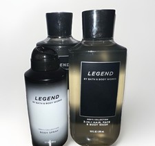 Bath Body Works Men's Collection Retired Scent Legend Spray Two Body Wash