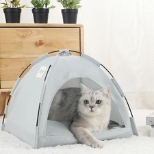 Pet Tent Bed Cats Dogs House Warm Cushion Sofa Basket Puppy Kennel Cat Cave Nest