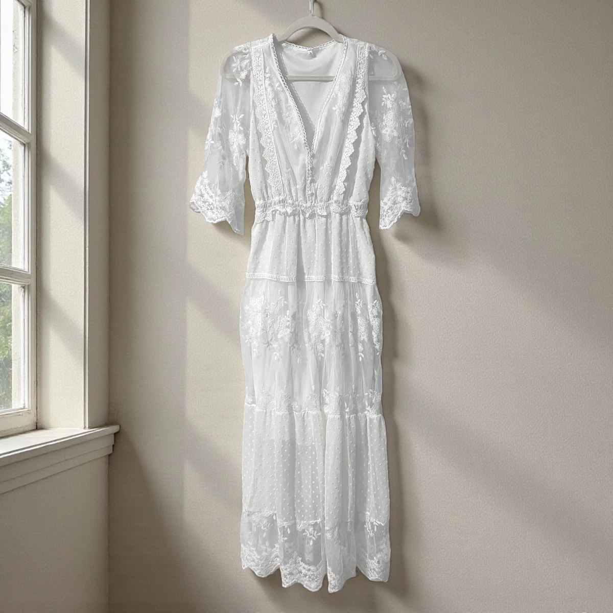 lace maxi dress boutique Key To My Heart Lace Maxi Dress in Pink