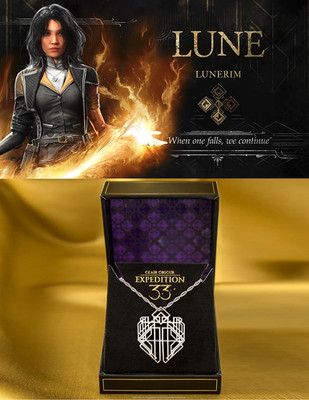 Clair Obscur: Expedition 33 x RockLove Lune Necklace Limited Edition of 333 #133