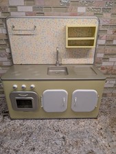 Maileg Retro Metal Kitchen in Powder Pink No accessories, no box