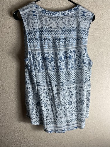 NWT Lucky Brand Womens Size Large Floral Top - Picture 4 of 5