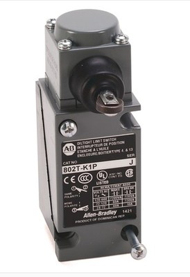 Allen Bradley 802T-K1P Ser. J Oil Tight Roller Limit Switch *NEW*FREE SHIPPING*