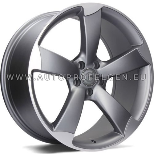 Neu Audi A3 A4 A5 A6 Rotor Style 18 Zoll Felgen 8j 5x112 ET30 Alufelgen 4x Grau