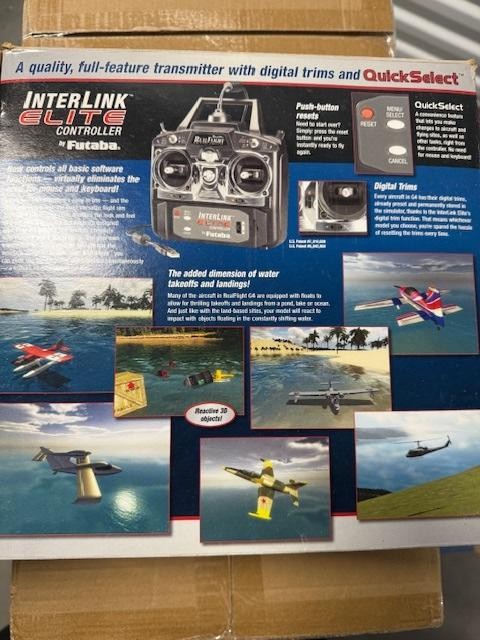 REALFLIGHT SIMULADOR DE VUELO G4 - INCLUYE CONTROL REMOTO FUTABA Interlink Elite 66291