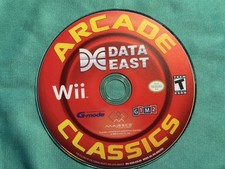Data East Arcade Classics (Nintendo Wii, 2010) Disc Only