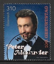 Austria Mi.No. 3993 (2026) Stamped/100. Birthday of Peter Alexander