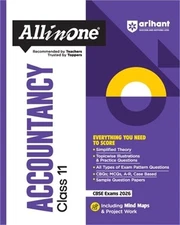 AIO CBSE Accountancy 11th (Paperback or Softback)