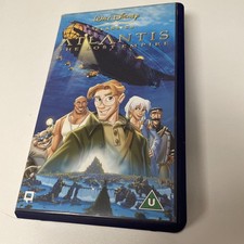 Walt Disney Classics Atlantis: The Lost Empire VHS Video Cassette Tape