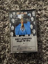 Def Leppard High 'n' Dry Cassette Album Rock Hard Rock Mercury 1981 MCR-4-1-4021