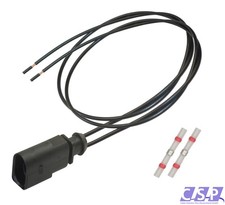 Reparatursatz Stecker VW 1J0973802 2-pol Kabel Warnkontakt Verschlei&szlig;anzeige ABS