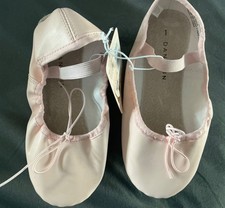 Pink Ballet Dance Flats Shoes Slipper Freestyle Danskin Girls Size 1