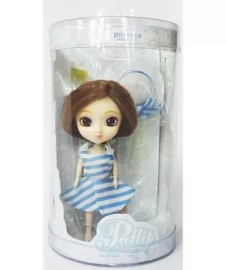Pullip Prezza Modell 01 Sammlerpuppe weiß blau gestreift Kleid
