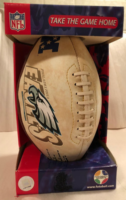 Philadelphia Eagles Ltd.Ed. Football Series 4 Display Ball NFL Collectible w/Box