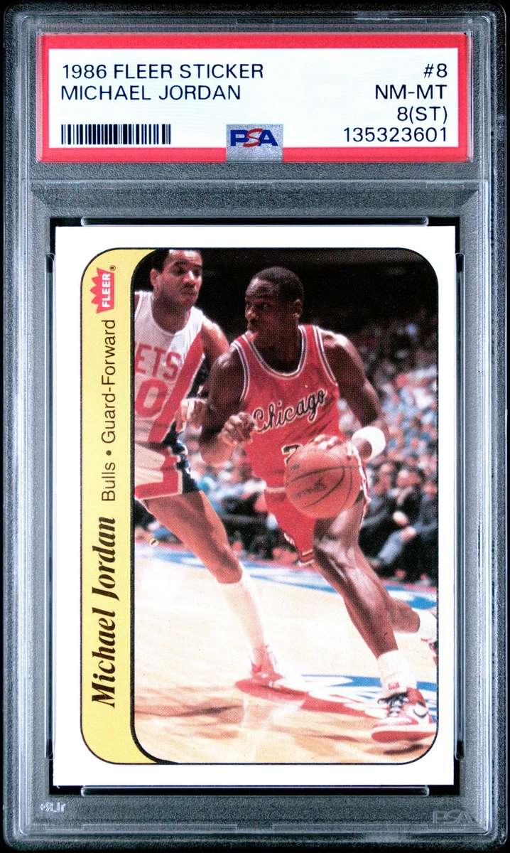 Michael Jordan Basketball Grade 8 1986-87 Season Sports Trading