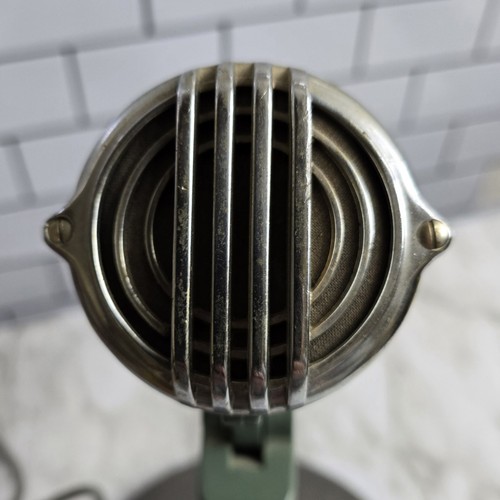 Vintage Symphony Chrystal Electric Microphone M-131 Japan With The Stand - Zdjęcie 4 z 9