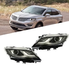 For Lincoln MKC 2015-2018 Headlamps Left+Right HID/Xenon Headlights Assembly