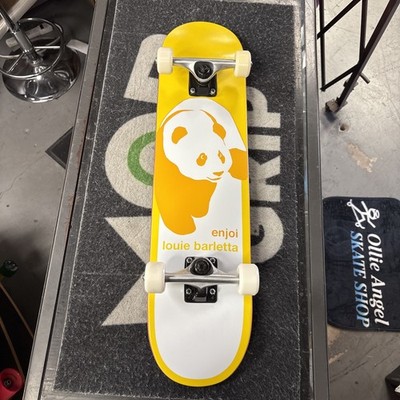 Enjoi Skateboard Complete Barletta Classic Panda Super Sap Yellow