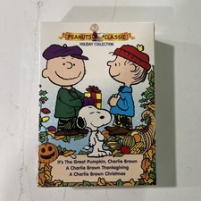 Peanuts - Classic Holiday Collection Gift Set DVD, 2000, 3-Disc Set, Checkpoint