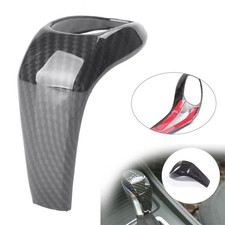 ABS Kohlefaser Stil Schalthebel Schaltknaufabdeckung für BMW X1 F48 2016 2017