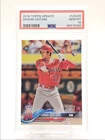 SHOHEI OHTANI 2018 TOPPS UPDATE SERIES ROOKIE DEBUT ANGELS RC PSA 10 Q1739