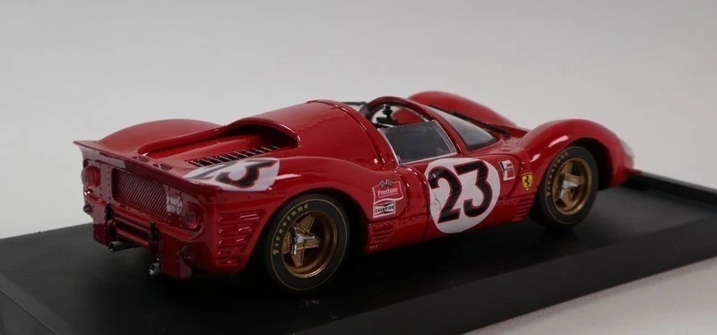Brumm Ferrari 330 P4 Spyder #23 Bandini Amon winner 24h Daytona 1967 1/43 R658 - Immagine 3 di 3