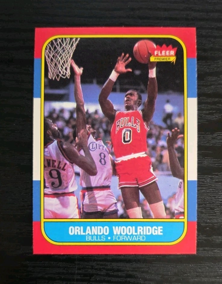 1986 Fleer #130 Orlando Woolridge