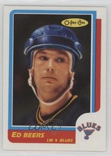 1986-87 O-Pee-Chee Eddy Beers #238 0q3