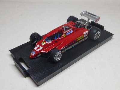 FERRARI 126 C2 San Marino GP 1982 Gilles Villeneuve BRUMM Scale 1/43
