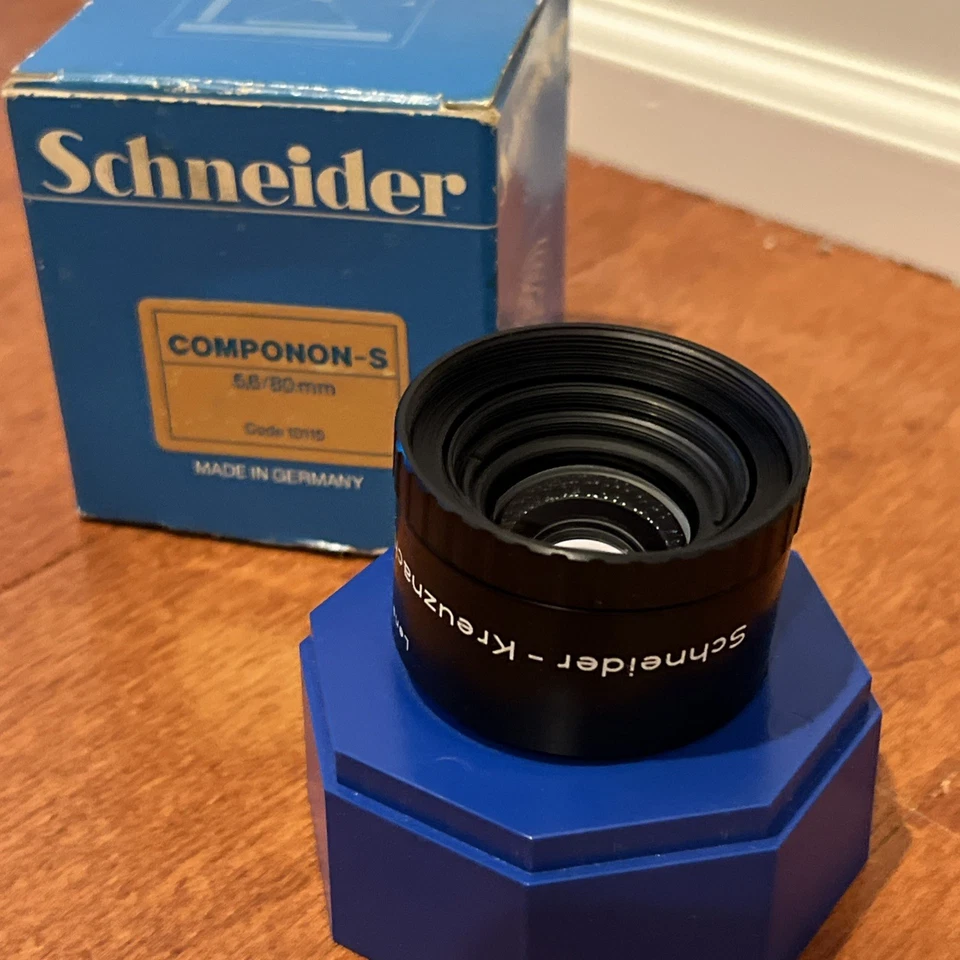 Schneider Componon-S 80mm 5.6 Enlarger Lens - WITH BOX - Image 4 of 4